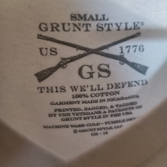 Grunt style "seek another flag" t-shirt - Picture 2 of 4